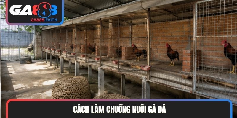 cách làm chuồng nuôi gà đá
