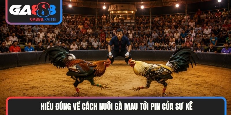 Hiểu đúng về cách nuôi gà mau tới pin của sư kê